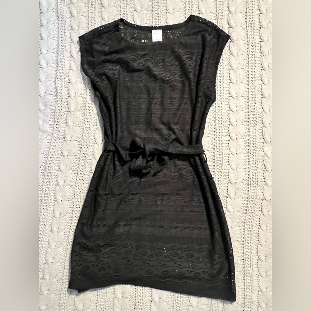 Merona Black Lace Mini Dress